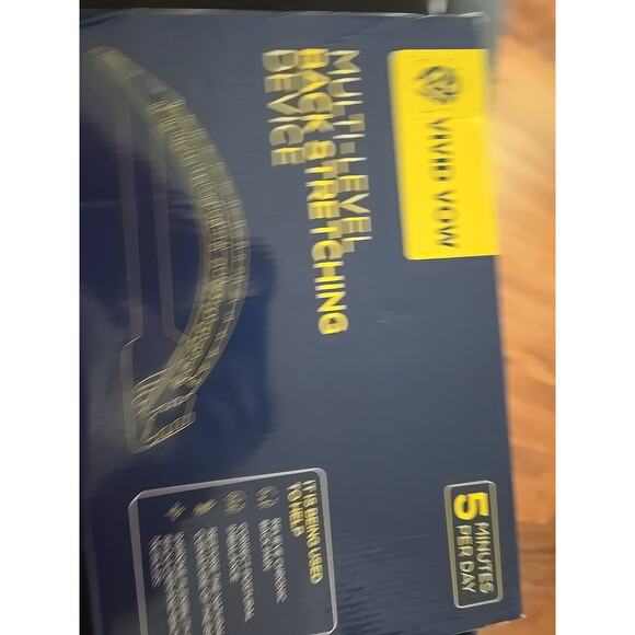 Back Stretcher for Lower Back Pain Relief, 3 Level Adjustable Lumbar Back Cracke - Picture 8 of 8